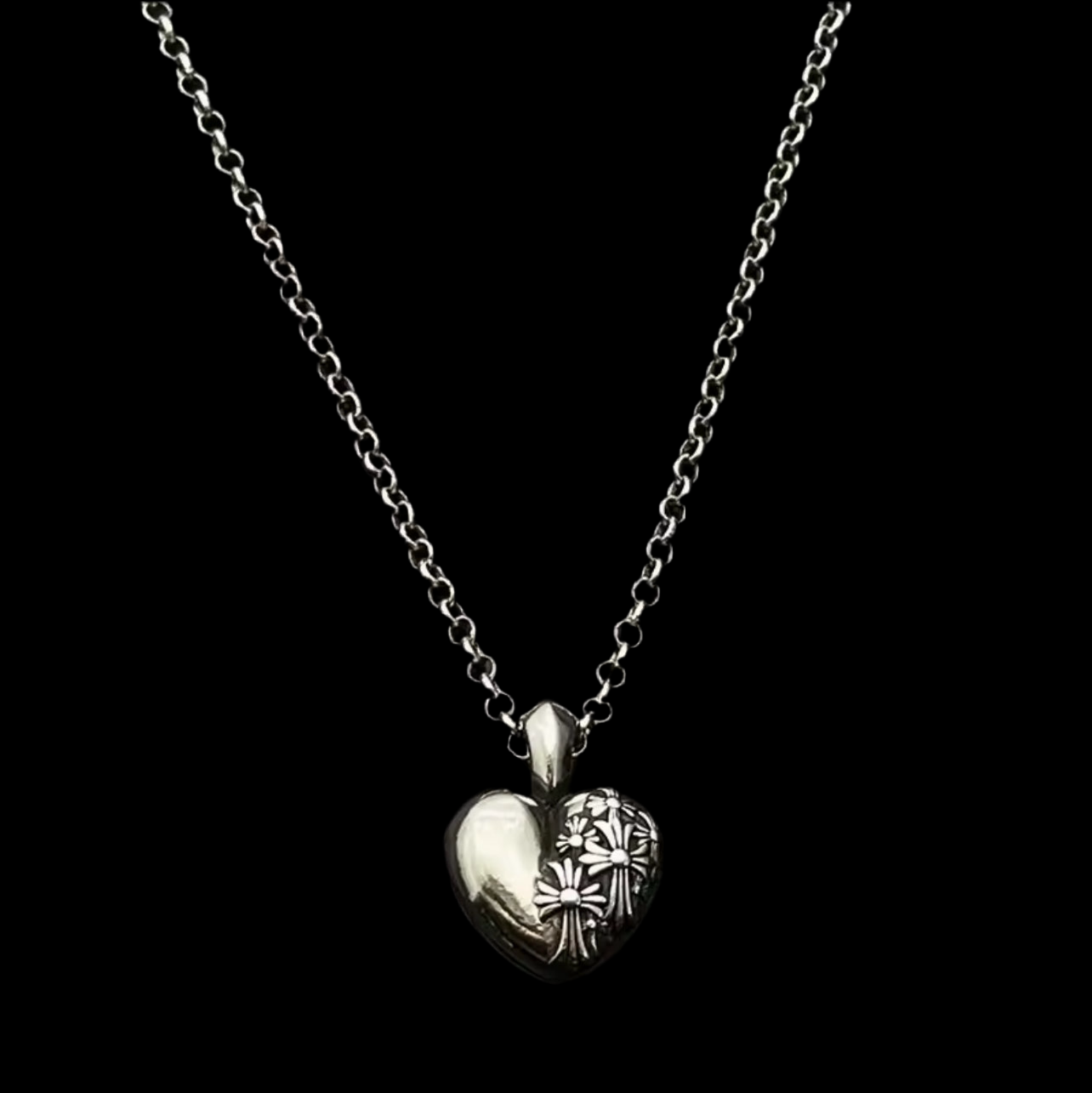 Saints Heart Necklace