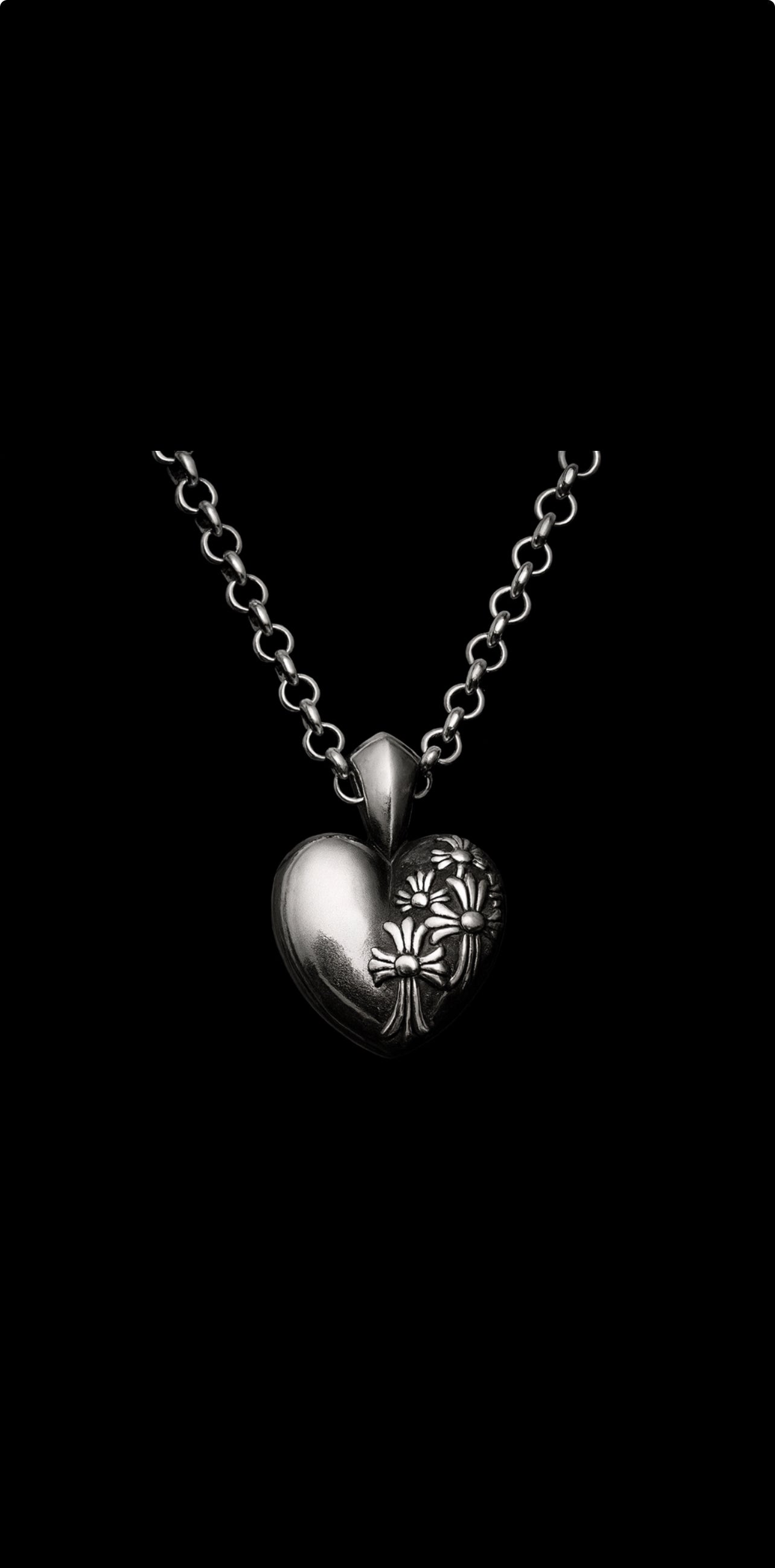 Saints Heart Necklace
