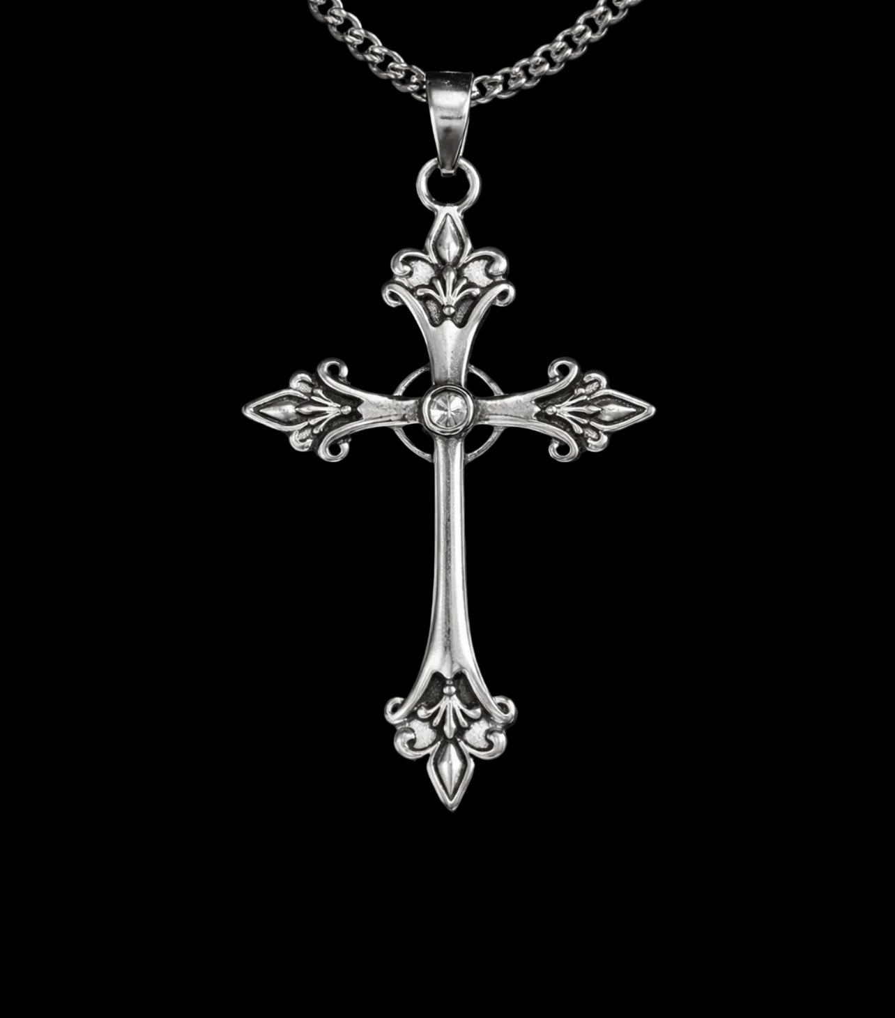 Ethereal Cross Necklace