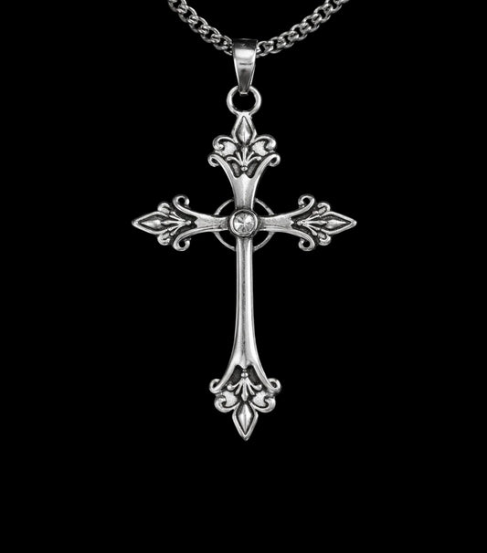 Ethereal Cross Necklace